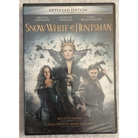 Snow White & the Huntsman (DVD, 2012) Extended Edition NEW - Picture 1 of 2